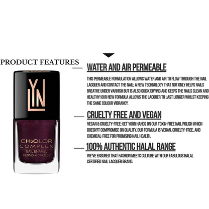 Lyn Love Your Nails - Nail Polish Maroon On An Island 10ml