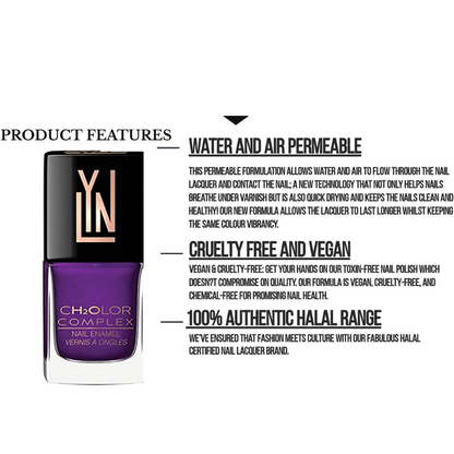 Lyn Love Your Nails - Nail Polish Black Current Bomb Shell 10ml