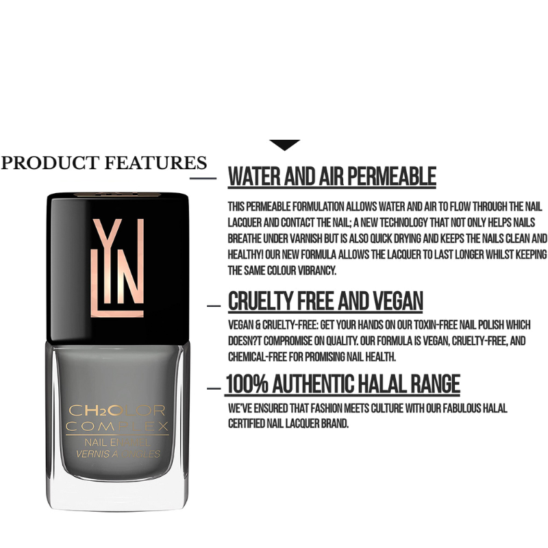 Lyn Love Your Nails - Nail Polish ItS A Grey - T Life 10ml