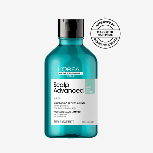 Loreal Professional Serioxyl Advanced Anti-Oiliness Purifier Shampoo 300ml