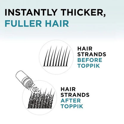 Toppik Hair Fibers Black 55 gm