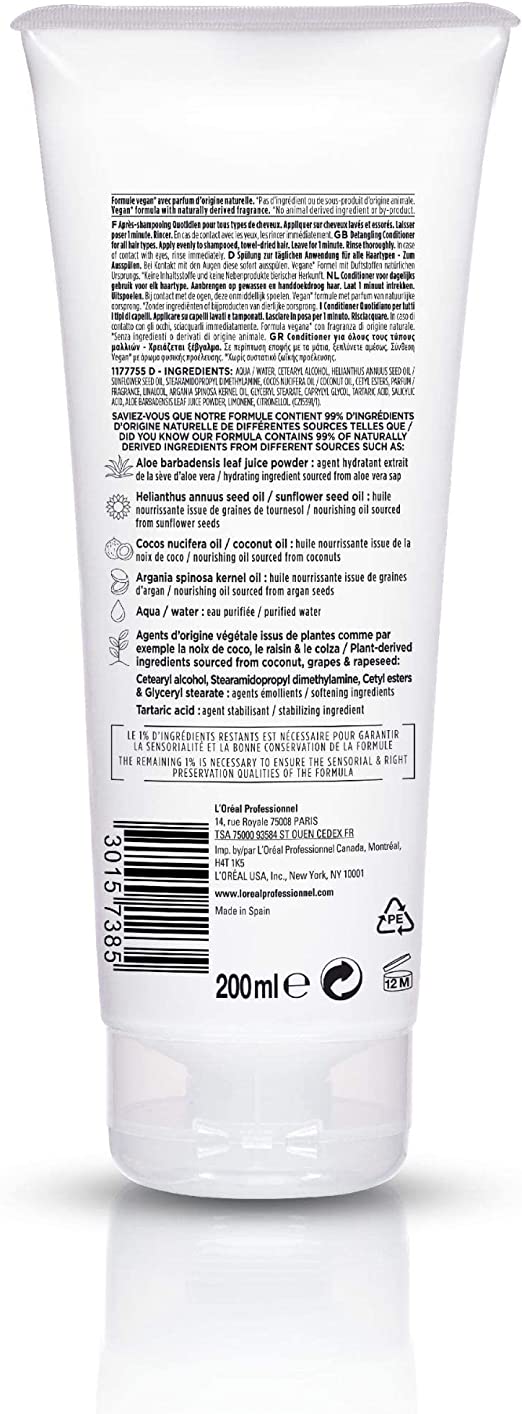 Loreal Professionnel Source Essentielle Daily Detangle Cream 200ml