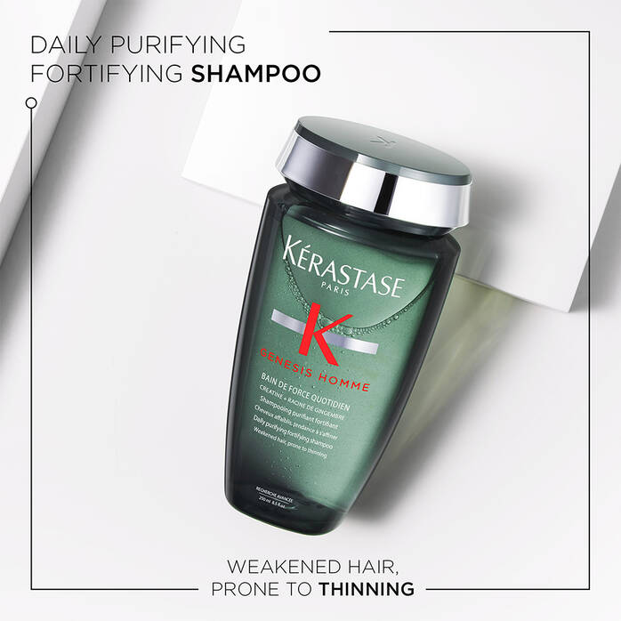 Kerastase Genesis Homme Bain De Force Quotidien 250ml