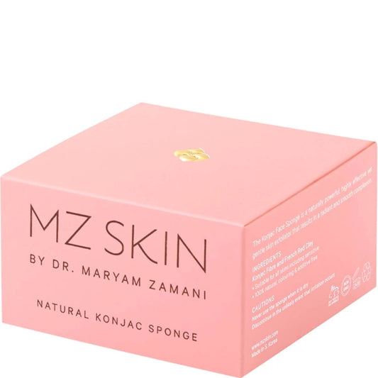 MZ SKIN NATURAL KONJAC SPONGE Red Clay Konjac Sponge