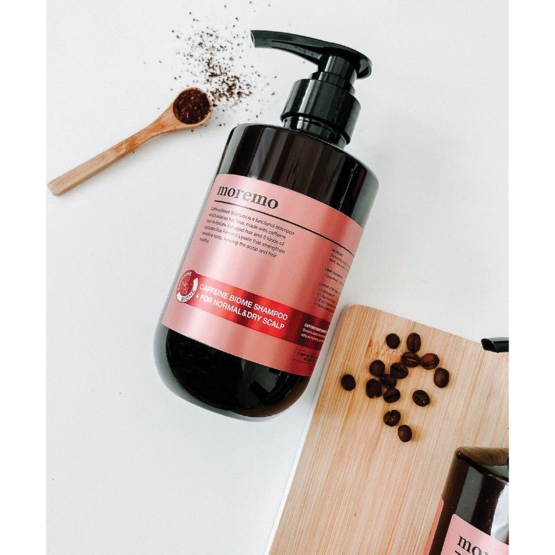 Moremo Caffeine Biome Shampoo For Normal & Dry Scalp 500ml