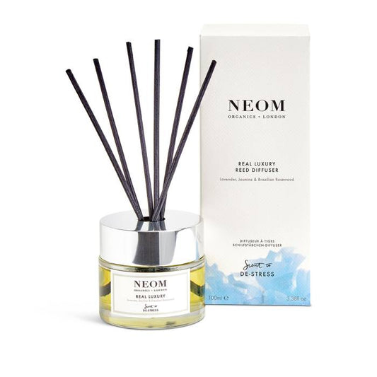 Neom Organics London – Real Luxury Reed Diffuser – Scent to De-Stress (100ml)