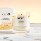 Neom Organics London – Happiness Scented Candle – Scent to Make You Happy (1 wick)