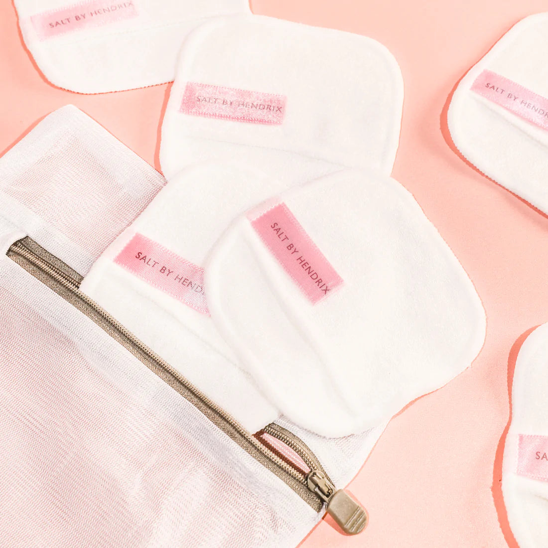 Salt By Hendrix Round-ish Bamboo Face Pads