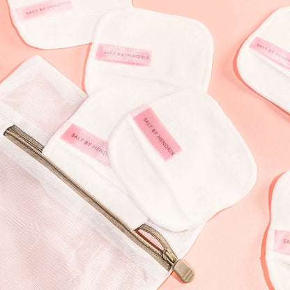 Salt By Hendrix Round-ish Bamboo Face Pads