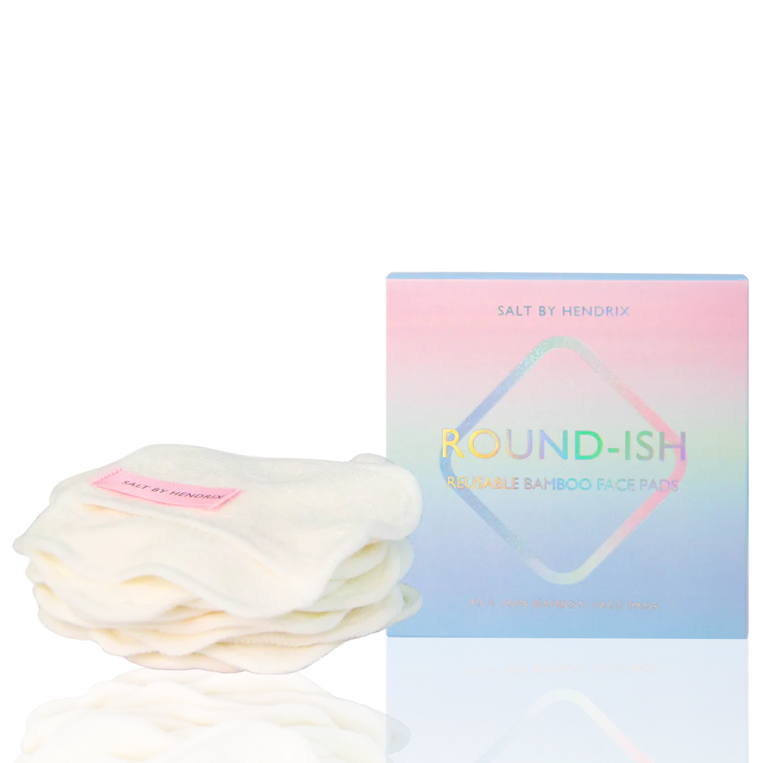 Salt By Hendrix Round-ish Bamboo Face Pads