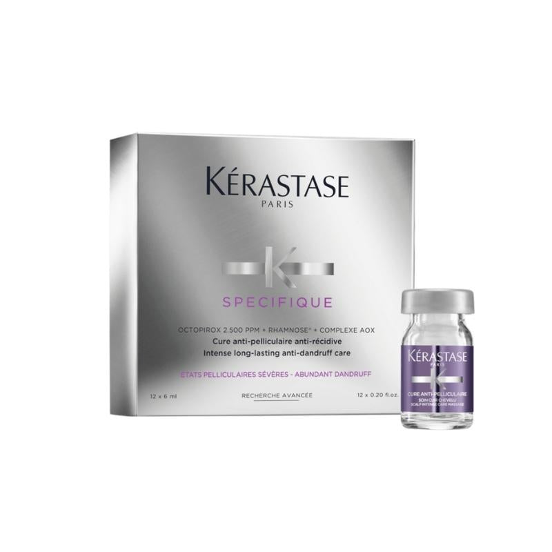 Kerastase Specifique Cure Anti-Pelliculaire,Anti-Dandruff Care -12x6ml