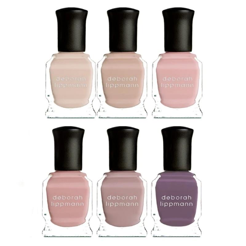 Deborah Lippmann Bed Of Roses Nail Lacquer Set Of 6x8ml