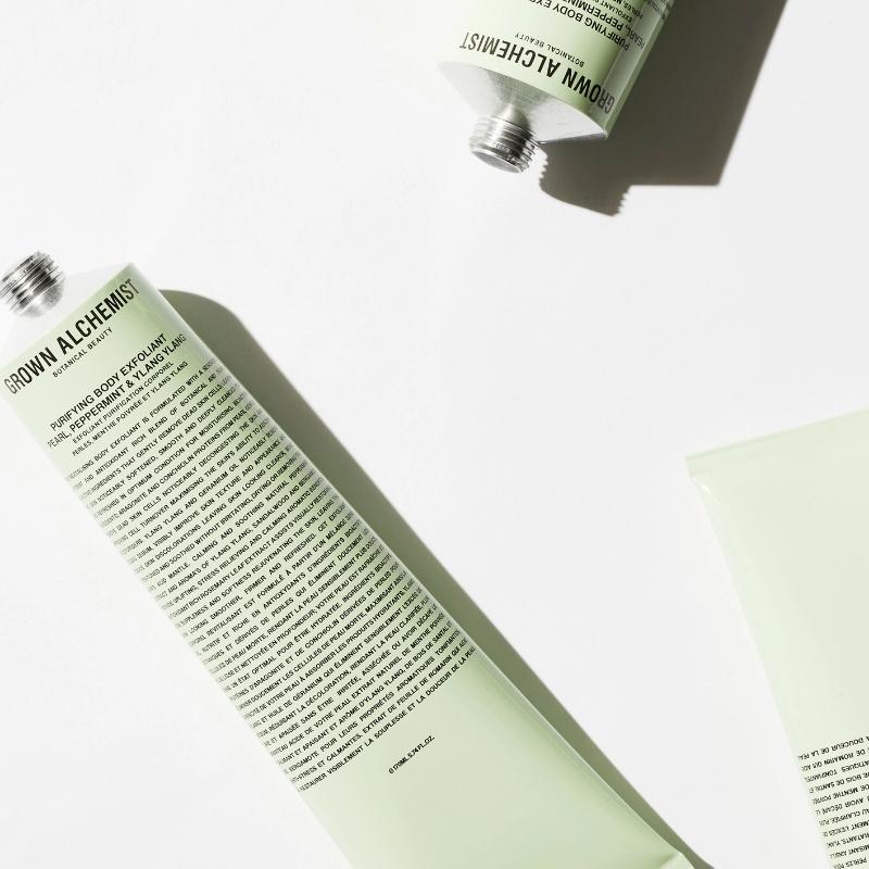 Grown Alchemist Purifying Body Exfoliant : Pearl,Peppermint & Ylang Ylang 170ml
