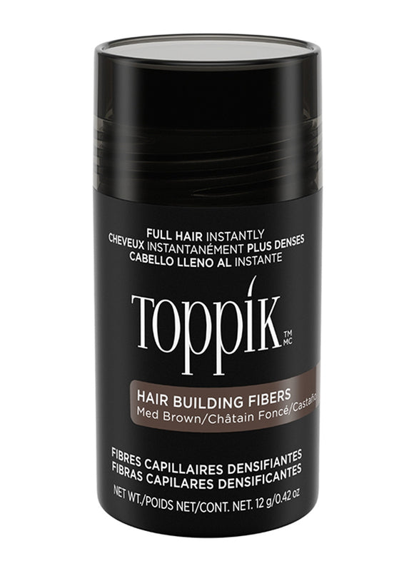 Toppik Hair Building Fibers Medium Brown 12GM