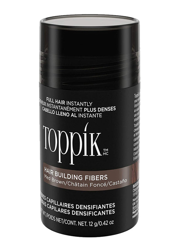 Toppik Hair Building Fibers Medium Brown 12GM