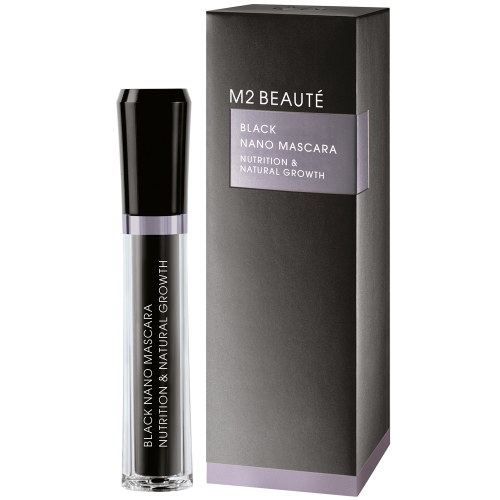 M2 Beaute Black Nano Mascara Nutrition & Natural Growth 6ml