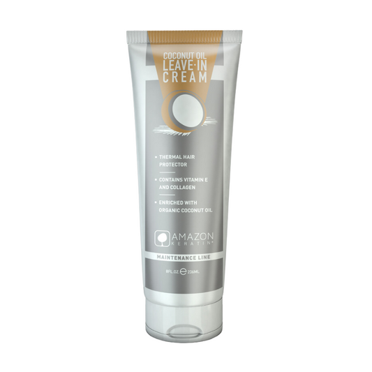 Amazon Keratin Coconut Oil Leave in Cream 236ml